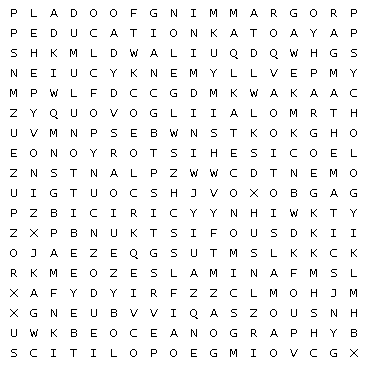 word search